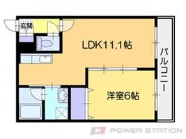 物件の間取り画像