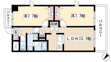 物件の間取り画像