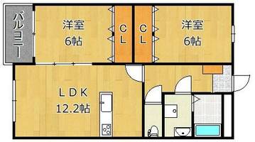物件の間取り画像