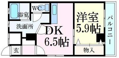 物件の間取り画像