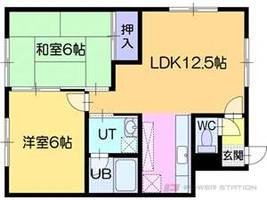 若草マンションの間取り