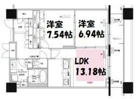 物件の間取り画像
