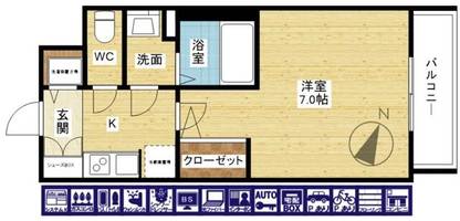 物件の間取り画像