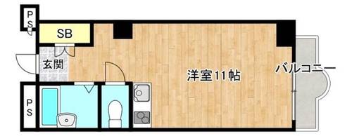 大阪府大阪市生野区巽北4丁目(マンション)の賃貸物件の間取り