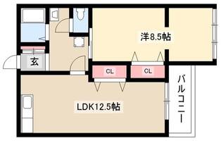 物件の間取り画像