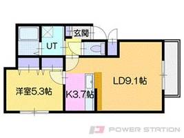 LeJardin(ルジャルダン)の間取り