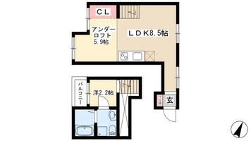物件の間取り画像