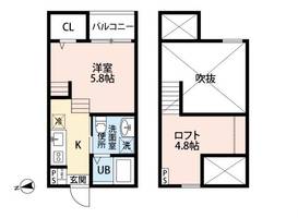 物件の間取り画像