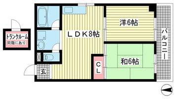 物件の間取り画像