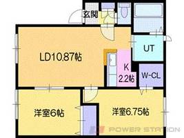 クレスト駒園A・Bの間取り