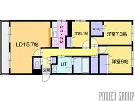 物件の間取り画像