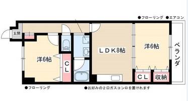 物件の間取り画像