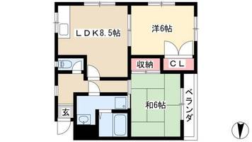 物件の間取り画像