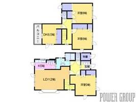 物件の間取り画像