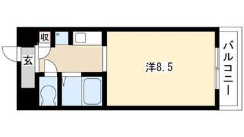 グランドハイネス御成603の間取り