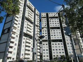 兵庫県公社 芦屋浜高層(若葉)1号棟の外観