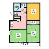 第2大幸ハイツの間取り