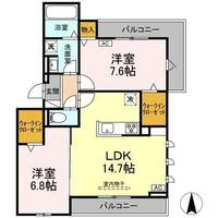 D-avance柱 Ⅰ301の間取り
