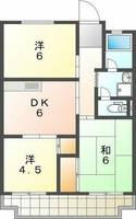 タートルヒルズ黒沢台205の間取り