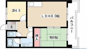 物件の間取り画像