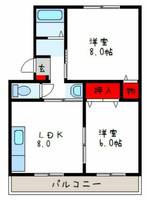 物件の間取り画像