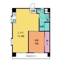 レスカール一番町の間取り