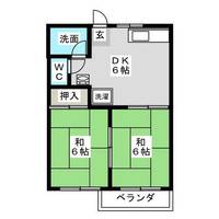 山神ハイツの間取り