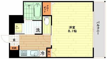 スワンズシティ福島グランデの間取り
