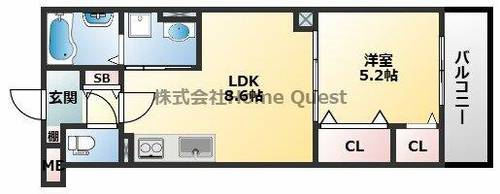 物件の間取り画像