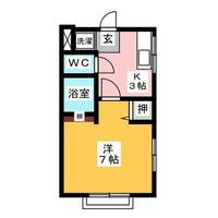 ハイツ山幸の間取り