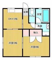シャトー有馬102の間取り