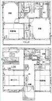 愛知県豊橋市草間町(一戸建)の賃貸物件01の間取り