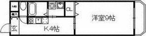 Sunny Court106の間取り