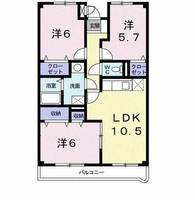 物件の間取り画像