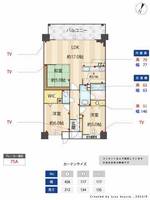 ワコーレ御影ハウス302の間取り