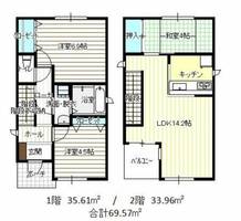 物件の間取り画像