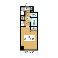 プレミアムコート名古屋金山インテルノの間取り
