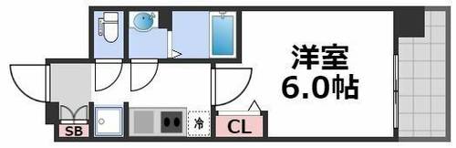 ララプレイス玉造パルクの間取り