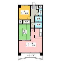 ソレアード中央の間取り
