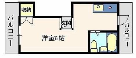 第三大田ビル201の間取り