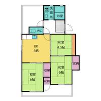 ハイツ森鷹の間取り
