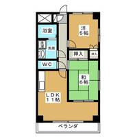 サンモールNAGATAの間取り