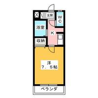 フレイグラントK2の間取り