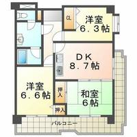 物件の間取り画像