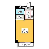 セゾン姥堂の間取り