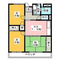 ヒルズ三ツ池 A棟の間取り