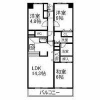 王子ホームズ春日井205の間取り