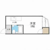 西村ハイツの間取り