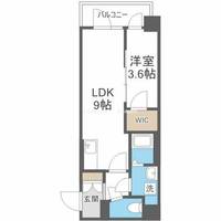 Alivis緑橋の間取り