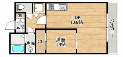 物件の間取り画像